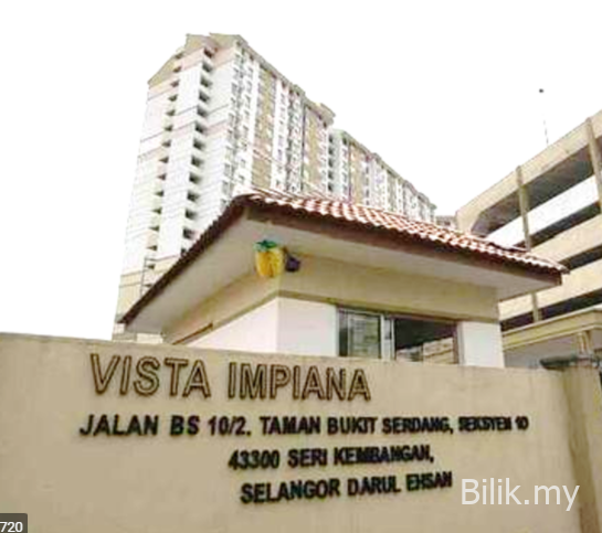 Studio Vista Impiana, Taman Bukit Serdang, Seri Kembangan