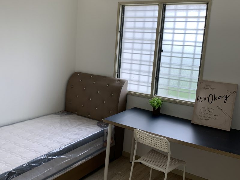 5 mins to Lrt ! Fully Furnished Single Bedroom