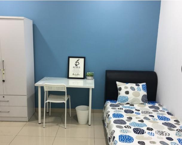 Fully Furnished Room for Rent – Suriaman, Bandar Sri Sendayan RM600/month | All-Inclusive (Aircond Usage Included) | Quiet & Comfortable