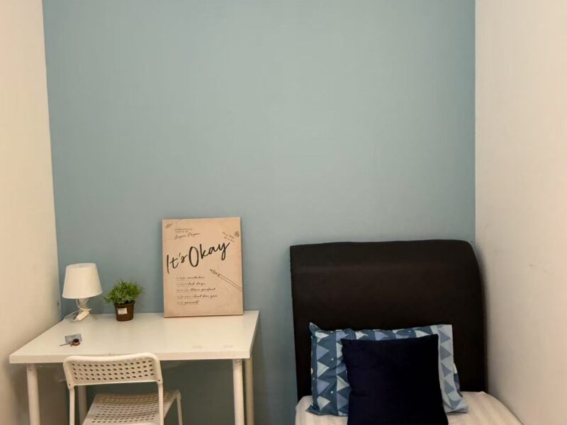Fully Furnished Room for Rent – D’Aman Residence, Taman Mas Puchong Move-in Ready | FREE Utilities & WiFi