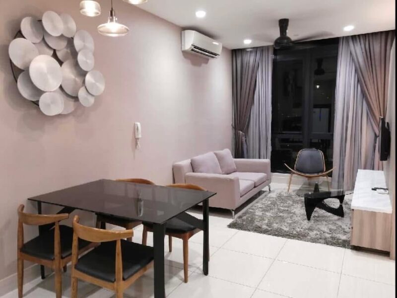 Fully furnished studio unit