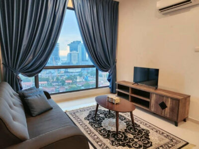 Fully furnished studio unit