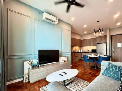 Fully furnished studio unit