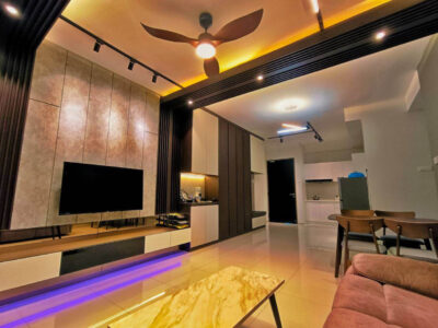 Fully furnished studio unit